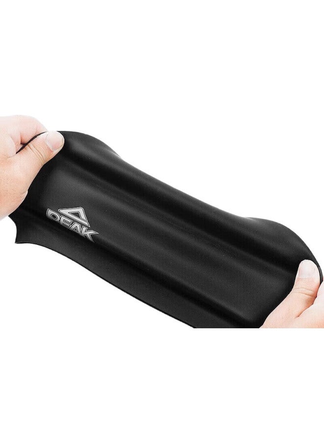 PEAK Silicone Swimming Cap, Waterproof, Ear Protection, Comfortable, Large Capacity For Long Hair, Suitable For Men And Women, Adult Professional Training - Image 2