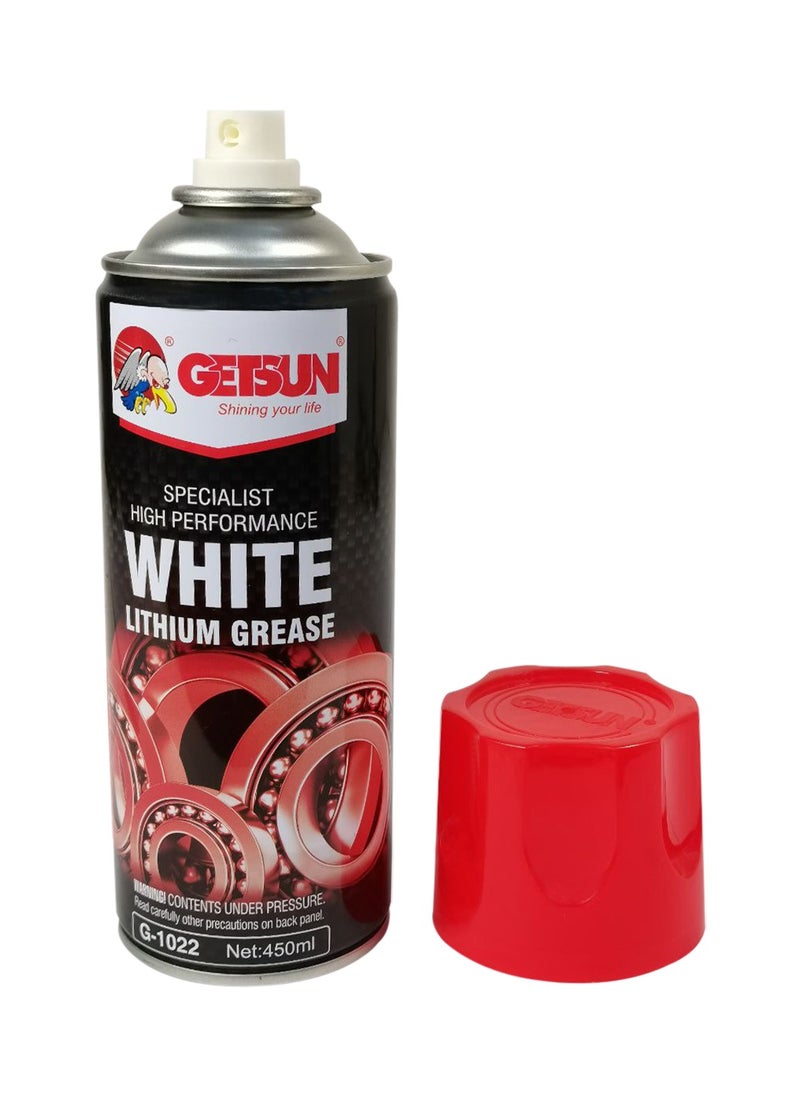 GETSUN GETSUN High-performance white lithium grease spray for superior lubrication 450ml G-1022  - Image 2