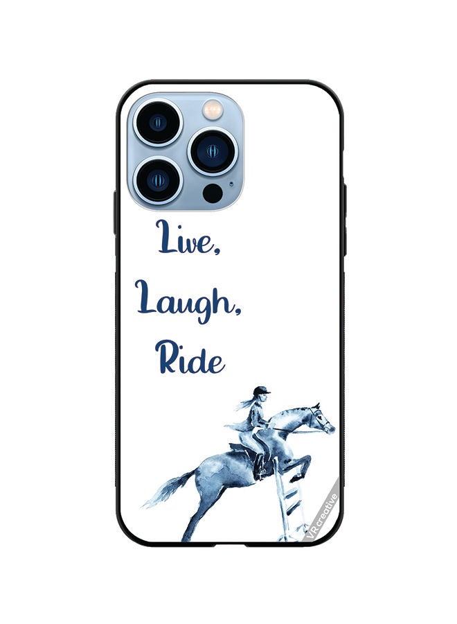 VR CREATIVE Protective Case Cover For Apple iPhone 14 Pro Max Horse Design Multicolour - Image 1