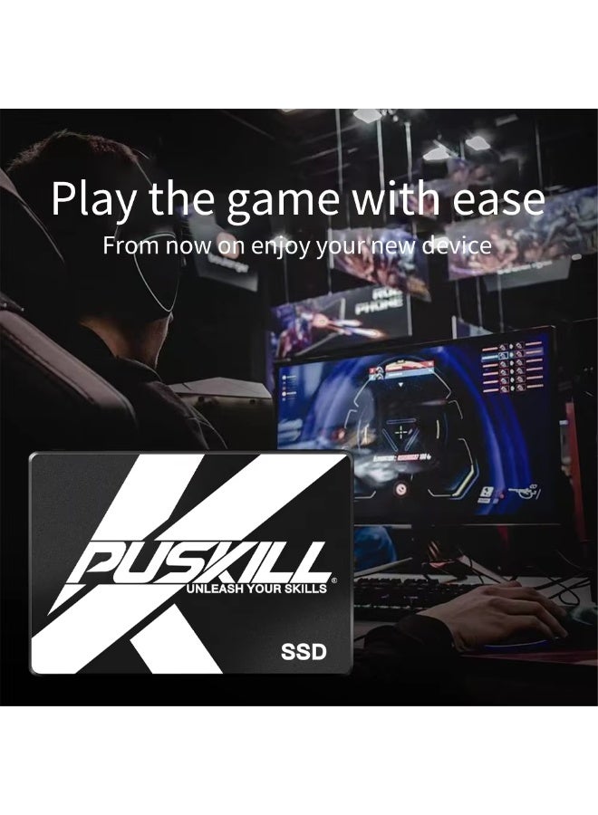 PUSKILL 512GB SSD Solid State Drive SATA3 Hard Disk for Desktop Laptop - Image 4