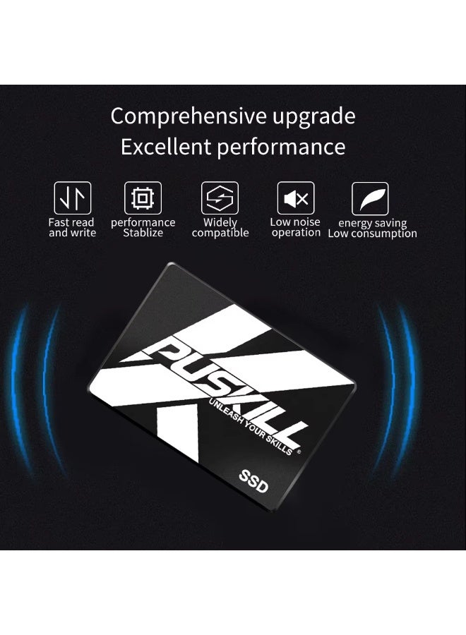 PUSKILL 512GB SSD Solid State Drive SATA3 Hard Disk for Desktop Laptop - Image 3
