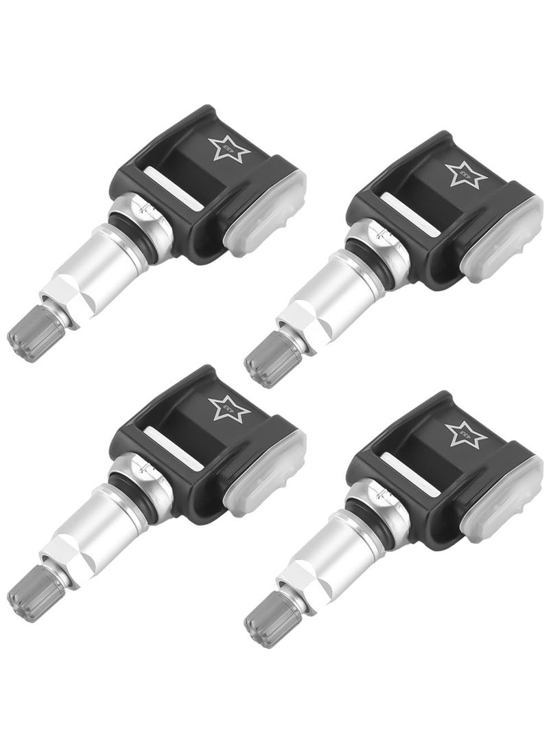 Starwell 433MHz TPMS Sensor, Tire Pressure Monitoring System Sensor - Compatible for Mercedes-Benz E300 E350 E400 E450, for Mercedes-Benz AMG GT 53/63/63S 2019-2021 - A0009052102 Set of 4  - Image 1