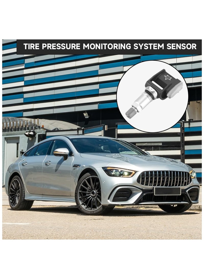 Starwell 433MHz TPMS Sensor, Tire Pressure Monitoring System Sensor - Compatible for Mercedes-Benz E300 E350 E400 E450, for Mercedes-Benz AMG GT 53/63/63S 2019-2021 - A0009052102 Set of 4  - Image 2