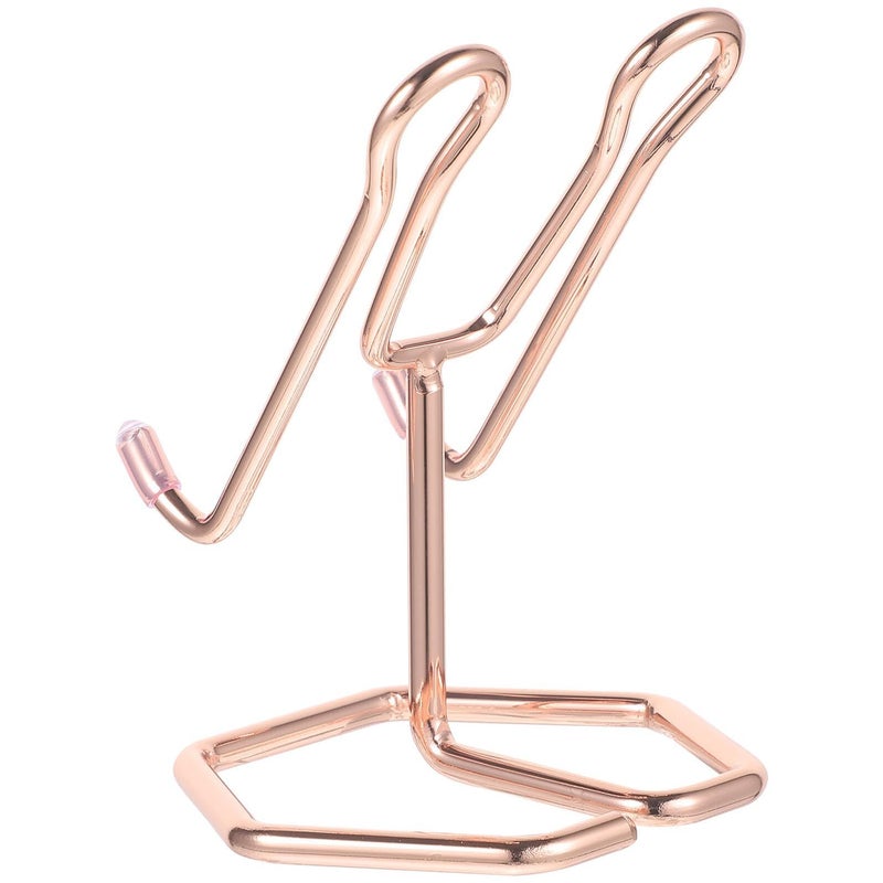 Rose Pink Bunny Base Phone Stand Desktop Holder Office Display Desk - Image 2