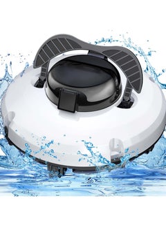 Excefore Cordless Robotic Pool Cleaner, Pool Vacuum for Above Ground Pool, Dual-Drive Motors, 90-120 Mins Working Time, IPX8 Waterproof, Lightweight, Auto-Dock Technology  - Image 1