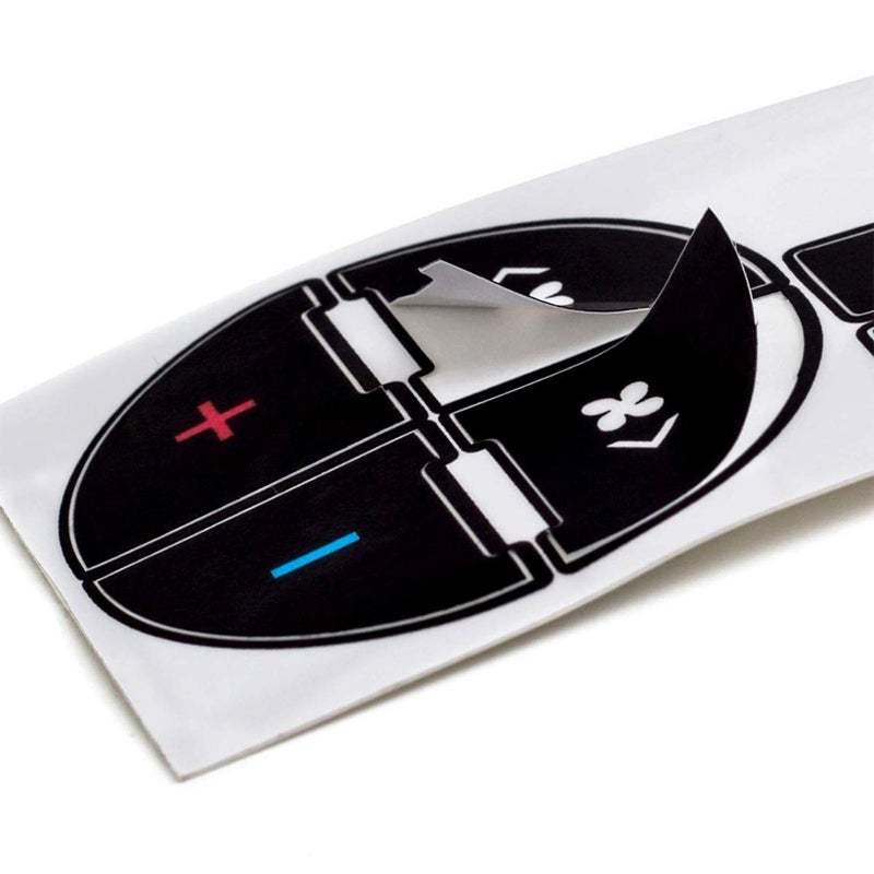 TraderPlus 3 Pack Replacement AC Dash Button Sticker Repair Kit Fit - Image 5