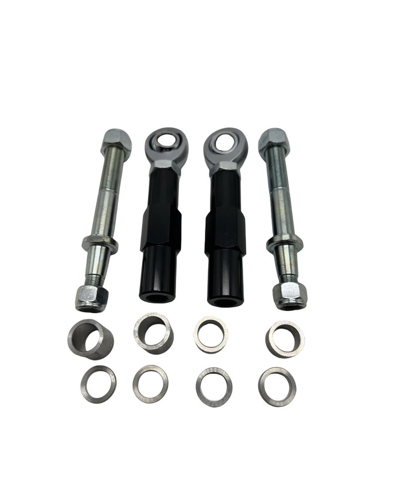 BoCID Adjustable Maximum Power Bump Steer Kit for 1979-1993 Ford Mustang Power Rack Bump Steer Kit for GT V8 Steeda Roush Saleen Front Bump Steer Tie Rod End Kits - Image 2