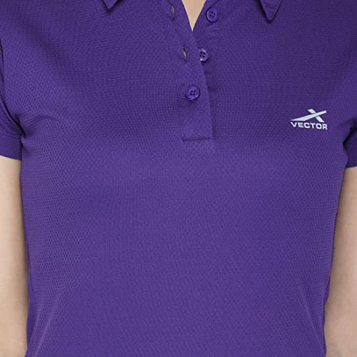 Vector X OGT-135 Women's Polo T-Shirt (Purple) - Image 4