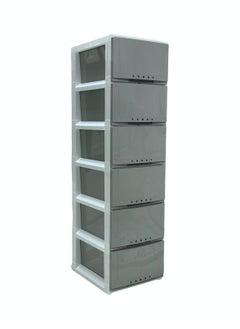 Chest of 6 Drawers Grey 42×34×124 cm - pzsku/Z8CB60733C530098C5CCAZ/45/_/1715672948/27bdedef-7d06-4760-9070-38dbeb4c43b4