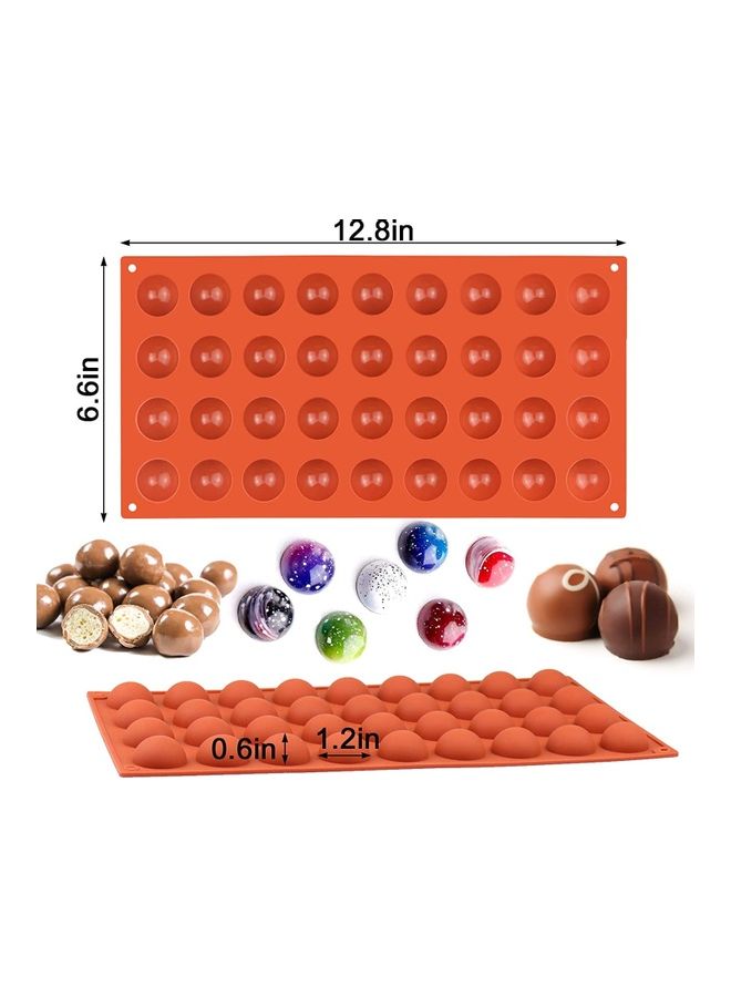 Silicone Mold/ Bite Sized Chocolate Bombs Mold multicolour one sizecm - Image 5