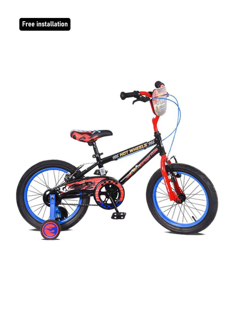 Spartan 16″ Mattel Hot Wheels Bicycle – Lightweight Aluminium Frame, Fun & Safe Ride - Image 1