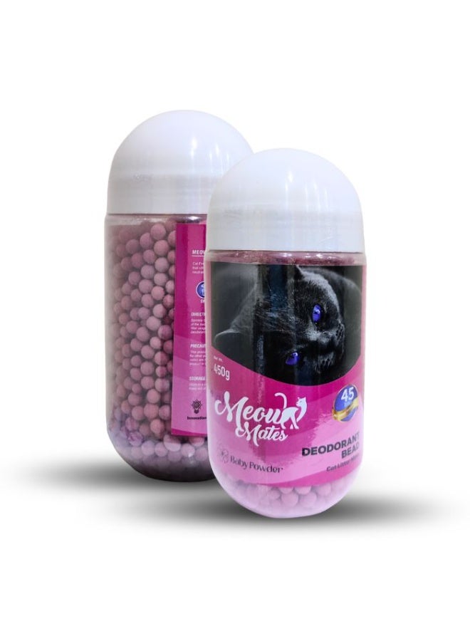 بنتونايت حبيبات مزيل العرق مياو ميتس 450 غرام - بودرة أطفال - Image 1