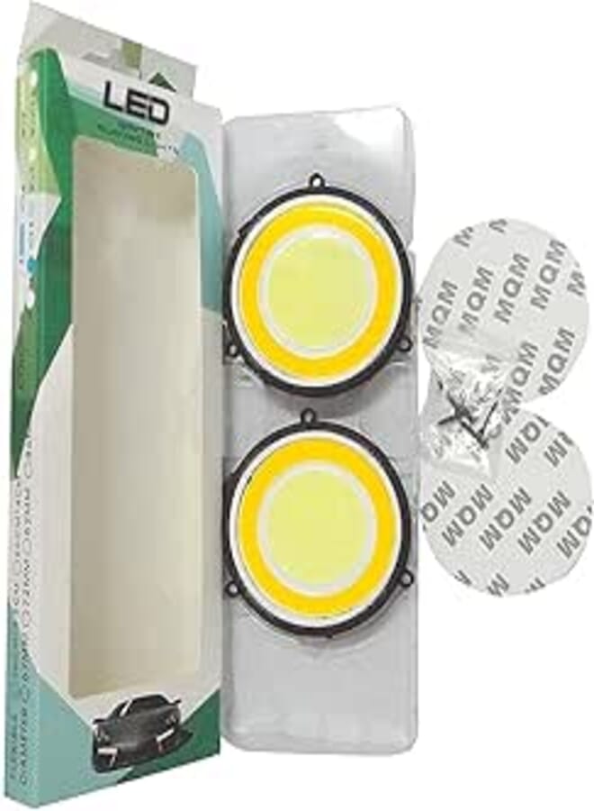 LED Round Light (White And Yellow)