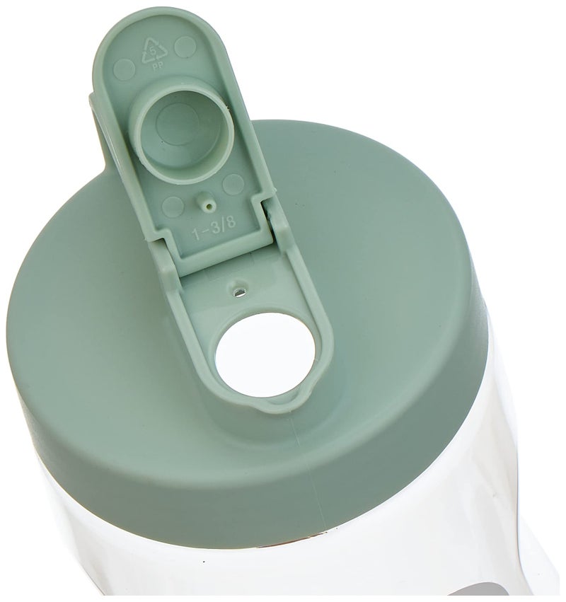 LOCK & LOCK LocknLock Easy Grip Water Bottle 1.2L (1200ml), Mint - BPA Free, Leak Proof - Image 1