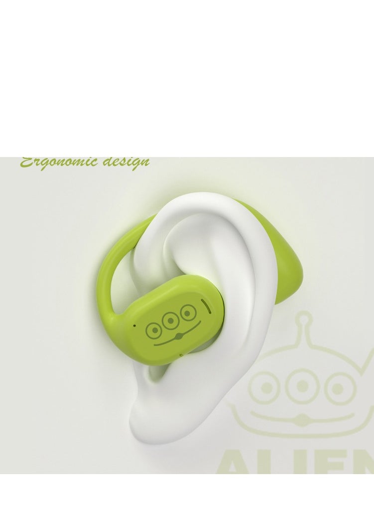 Disney - Disney TWS Bluetooth headphones Bone Conduction Sports in-ear Wireless Ear Clip type With Cloth Case - Image 1