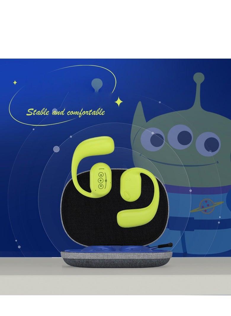 Disney - Disney TWS Bluetooth headphones Bone Conduction Sports in-ear Wireless Ear Clip type With Cloth Case - Image 1