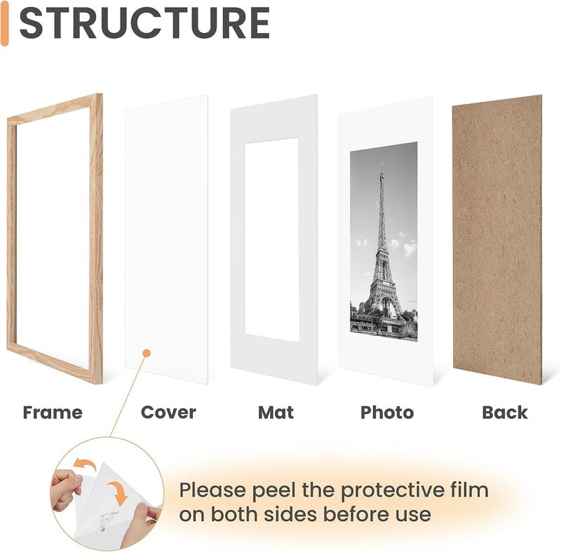Wood Pictute Frame Berwaz (Beige, 30X40) - Image 2