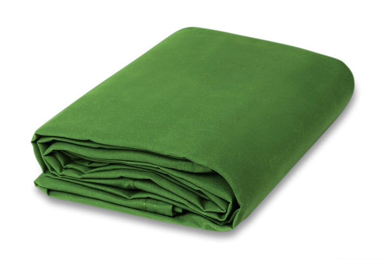 CCS CHICAGO CANVAS & SUPPLY CCS Cotton Canvas Fabric 10oz  Heavy Duty Duck Cloth for Apparel Bags Upholstery Crafts  Decor  Reusable  Washable Cotton Canvas Bolt 5Yard Apple Green 