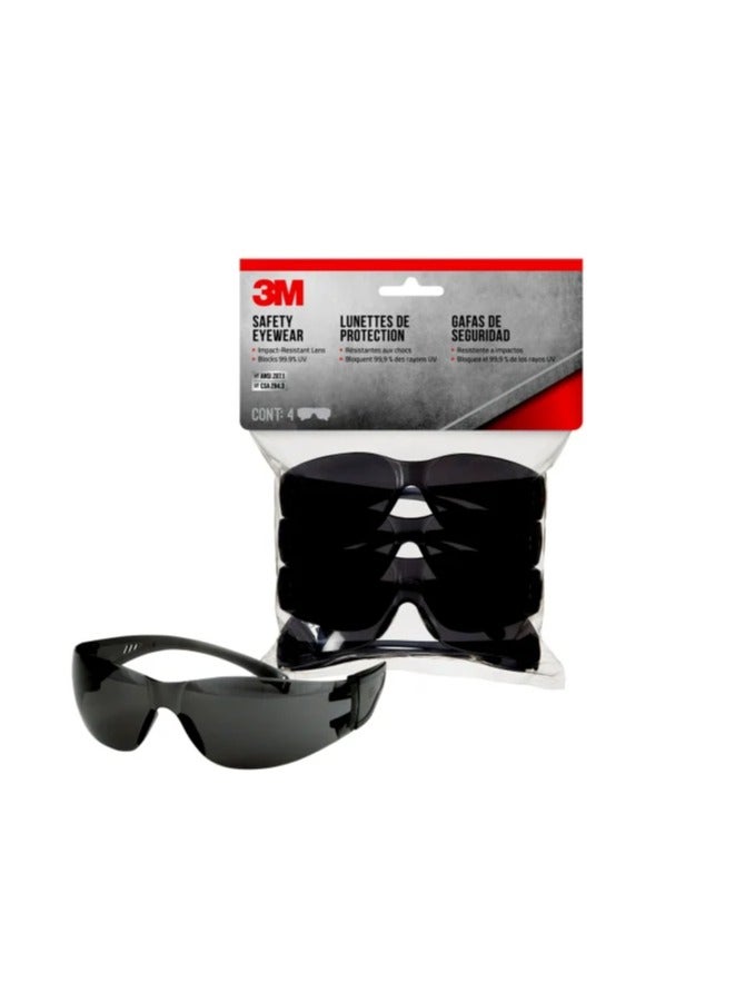 3M Virtua AP Safety Glasses Pack of 4pcs