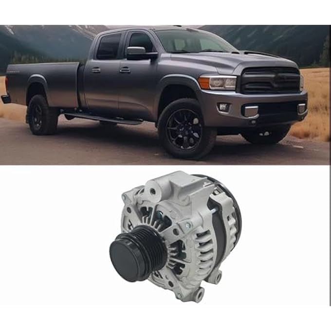 sen SHOW 68271769AA Alternator 180A Compatible with 2014-2021 Ram Promaster 1500,2014-2021 ProMaster 2500,2014-2021 ProMaster 3500 3.6L Replacement 421000-7120 - Image 1