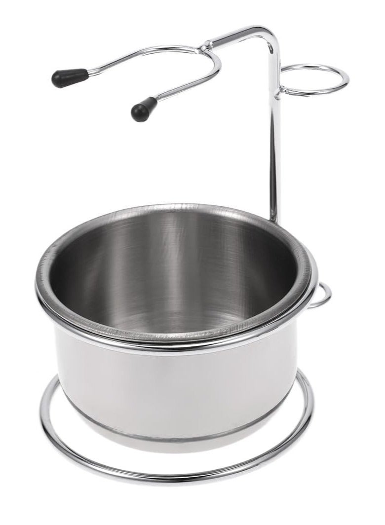 ANSELF 2 in 1 Shaving Bowl, Men's Shaving Set, Shaving Cup + Men's Razor Blade Holder, Soap, Bowl, Shaving Holder - Image 1