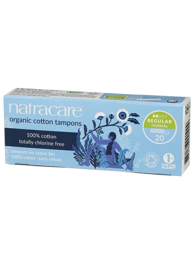 Natracare Non-Applicator 100% Organic Cotton Tampons, Regular, Totally Chlorine Free, Biodegradable and Compostable (12 Pack, 240 Tampons Total) - Image 5