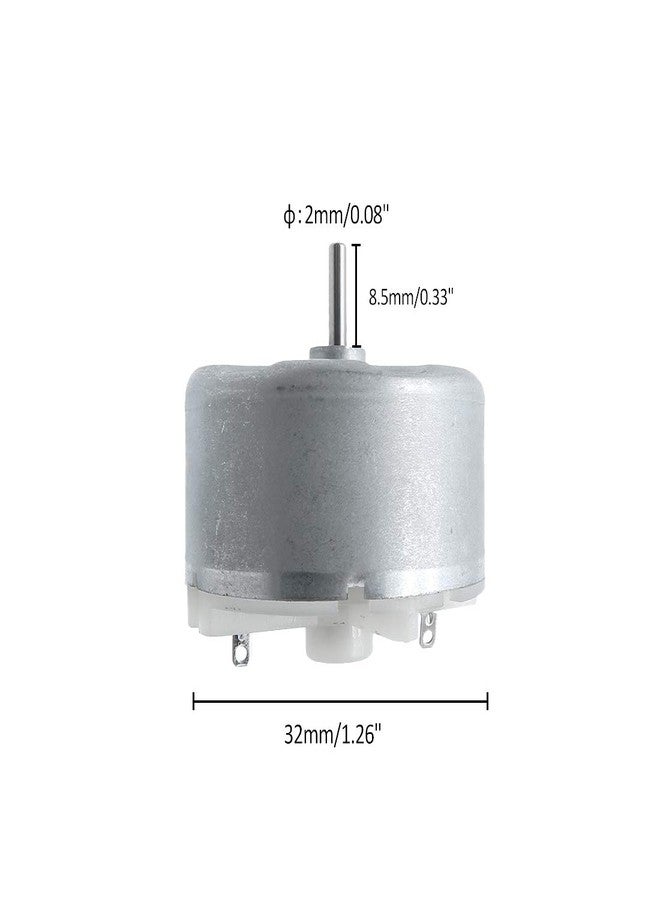Hxchen DC3-12V 2700RPM DC Motor 32mm Diameter for RC Hobby Aircraft - (1 Pc) - Image 3
