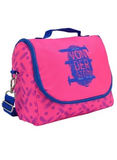BTS VONDERSTEIN NEON PINK BLUE INSULATED LUNCH BAG  - Image 1