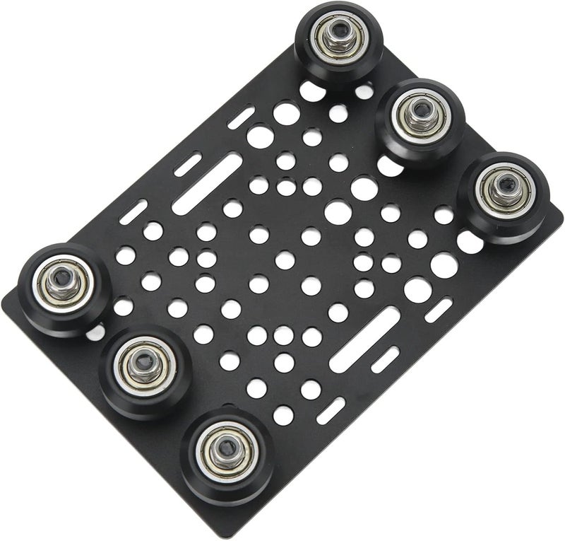 Daily universal pick Gantry Plate Aluminum Black Anodized 3D Printer Gantry Board with Pulley 0.8 to 3.1in Gantry Board Serves Excellent V When Larger Replacement for Equipment Its with (Black Upgraded classic design Longevity optimized build Tiered purchase options Nationwide delivery Integrated warehouse solution Wide range usage design In-Kingdom stored commodity Mountain region eligible ship Scratch resistant Single & bulk storage compatible Hardness boosted processed substance Hot & cold climate compatible Confirmed available stock Budget friendly sizing alternatives Multi-style matching design General need oriented design Gulf popular simple design Popular trusted craftsmanship Wide range compatible material Cost saving user oriented build Varied global sizing picks Ready-to-ship local stock On-demand local restock Fine polished finish - Image 2