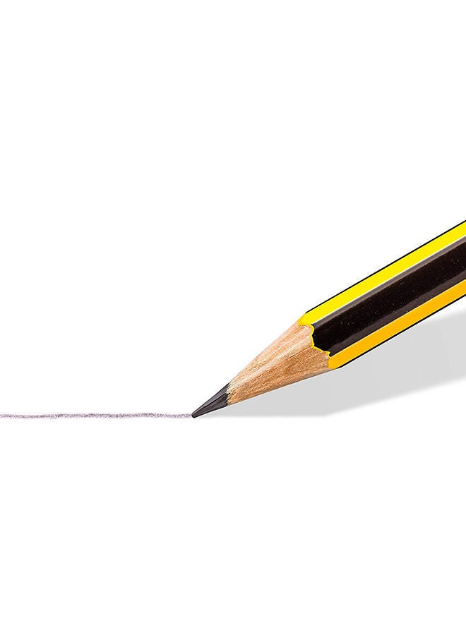 NIBEMINENT Noris Pencil With Rubber Black/Yellow - Image 3