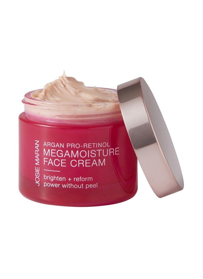 josie maran - Proretinol Face Cream Anti Aging Retinol Cream With Pure Argan Oil & Aloe Juice Delivers Intense Hydration For Plumper Skin & Reduces Wrinkles With Zero Irritation (1.69 Oz) - Image 1