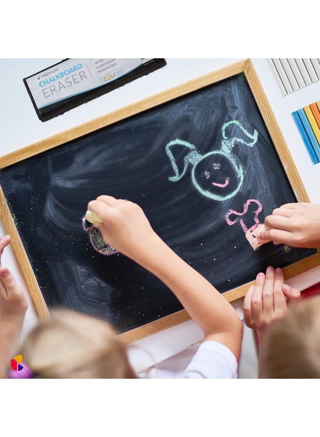 kedudes Chalk For Kids - 24 Pack Colored Chalk For Chalkboard - 12 Pack Of Dustless White Chalk And 12 Pack Of Assorted Colors - Chalk For Kids And Toddlers - 2 Boxes, White And Multicolor - Image 4