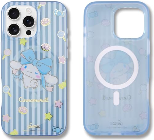 Sonix x Sanrio Phone Case for iPhone 16 Pro Max Compatible with MagSafe 10ft Drop Tested Cinnamoroll Lovely Ribbons - Image 1