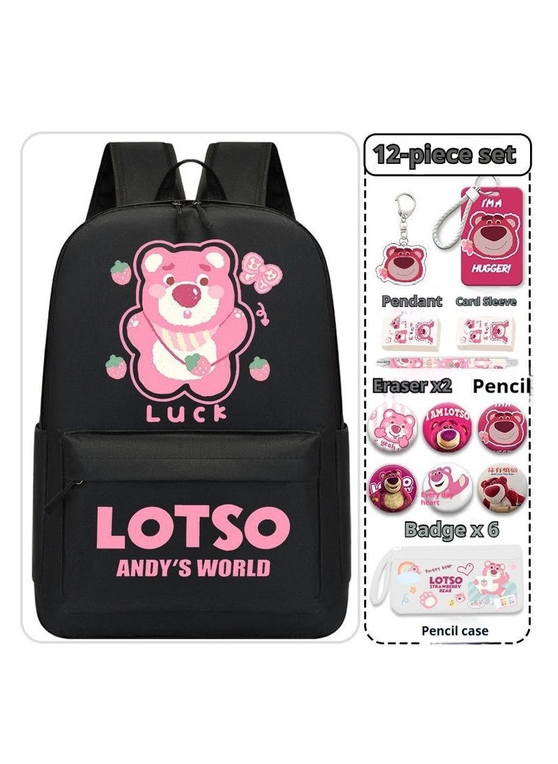 General 13-Piece Cartoon Lotso Backpack Set  - Image 1