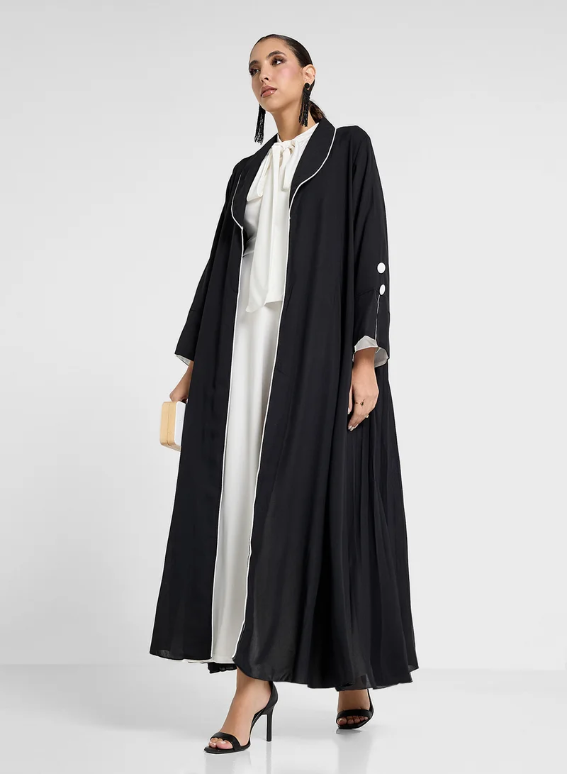 خزانة Abaya With Back Pleat