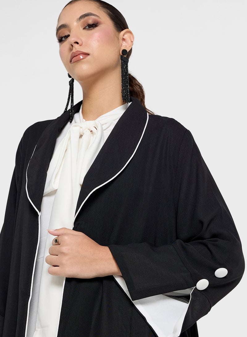 Khizana Abaya With Back Pleat - Image 3