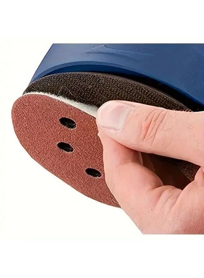 110 قطعة 5 بوصة 8 فتحات ورق صنفرة هوك حلقة 600 حبيبة مجموعة لطاحونة الأعمال الخشبية - Image 4