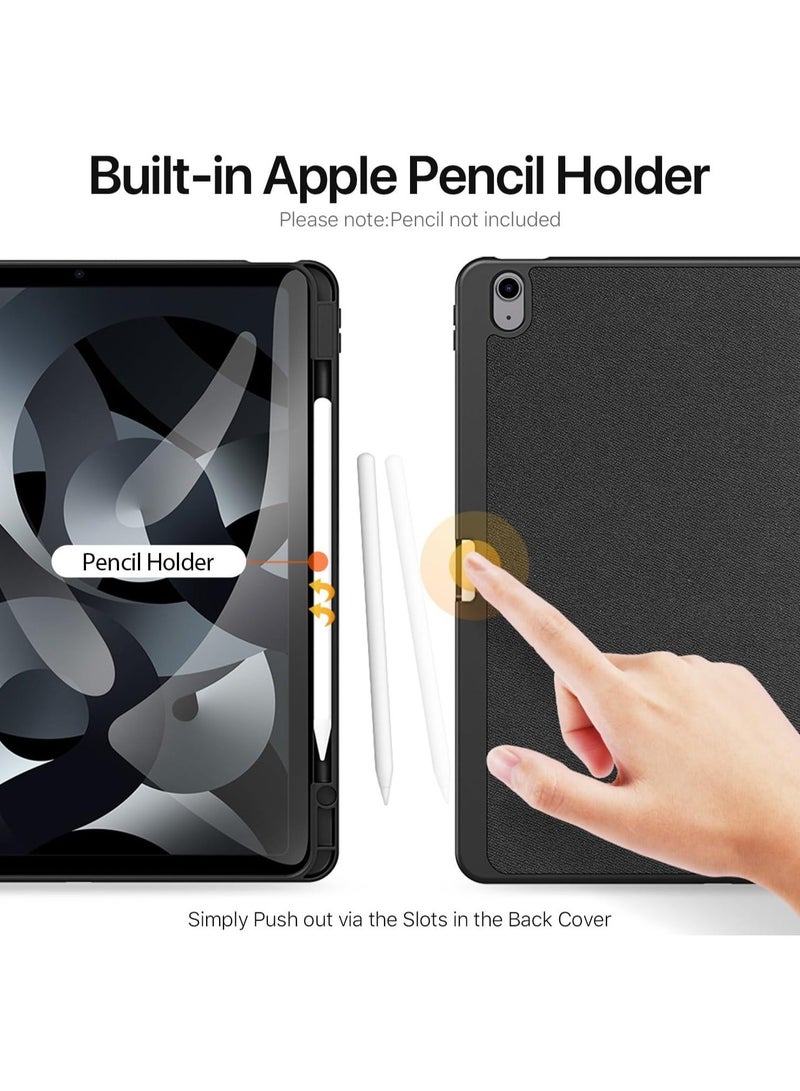 general Case Compatible with iPad Air 13 inch (2024) M2 Anti Drop and Scratch esistant Tri-Folding Protective Shell with Auto Sleep Wake For iPad Air 13 Inch - Image 2