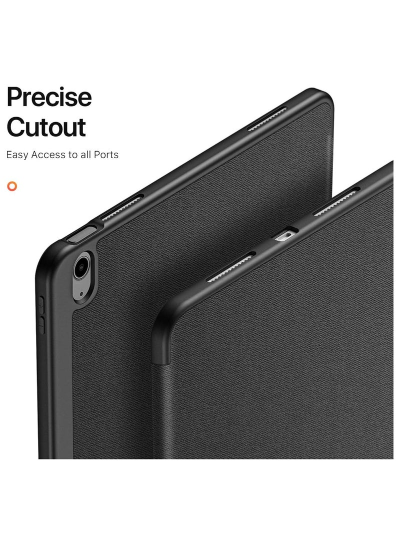 general Case Compatible with iPad Air 13 inch (2024) M2 Anti Drop and Scratch esistant Tri-Folding Protective Shell with Auto Sleep Wake For iPad Air 13 Inch - Image 3