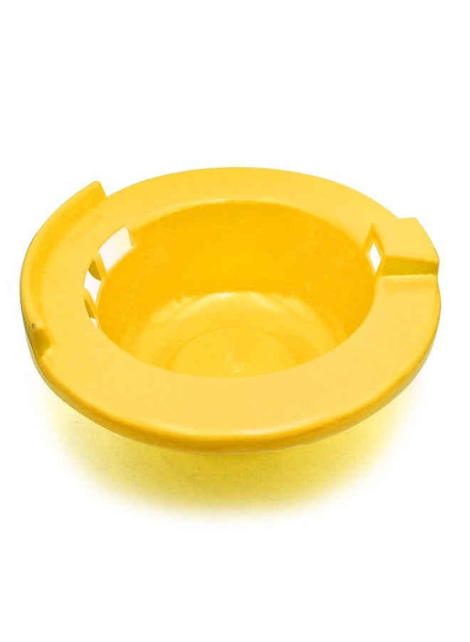 Only Rajesh OnlyRajesh Sitz Bath Tubs I Piles Pain Relief I Sitz Bath Tub for Fissure I Super Strong Tub I Premium Plastic (Yellow) - Image 2