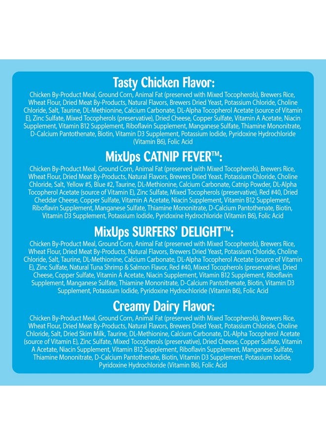 Temptations Classics and MixUps Crunchy and Soft Cat Treats Variety Mega Pack, (4) 6.3 oz. Pouches - Image 5