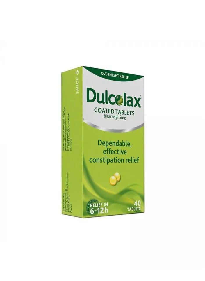 DULCOLAX 5Mg Gastro-Resistant Tablets 40'S  - Image 2