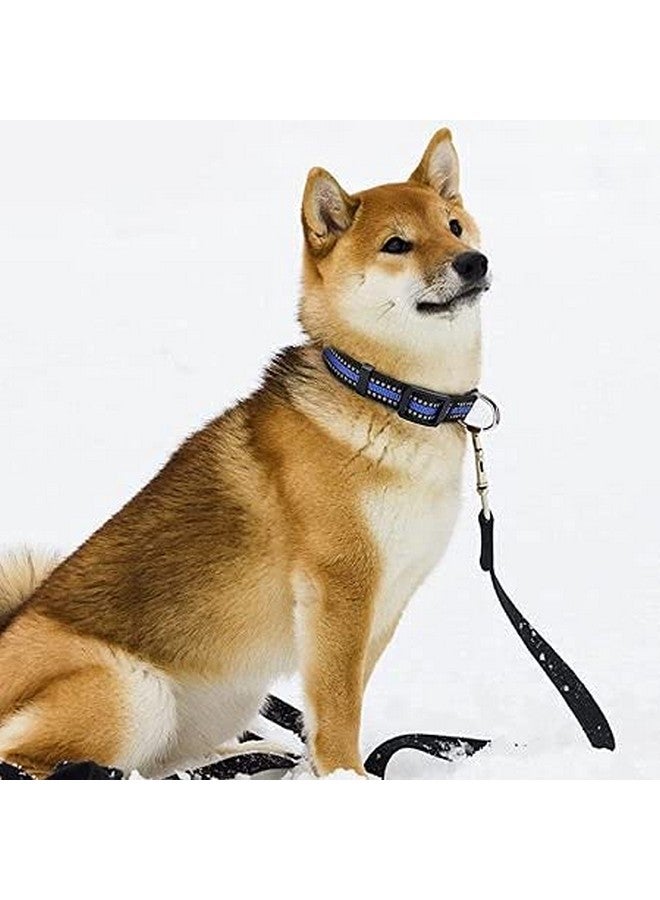 19 Mm Reflective Super Soft Dog Collar With Bell - Adjustable 12" To 22" Inch Neck Size, Nylon Reflective Collar For Small & Medium Size Adult Dogs (Color As Per Available) - Image 5