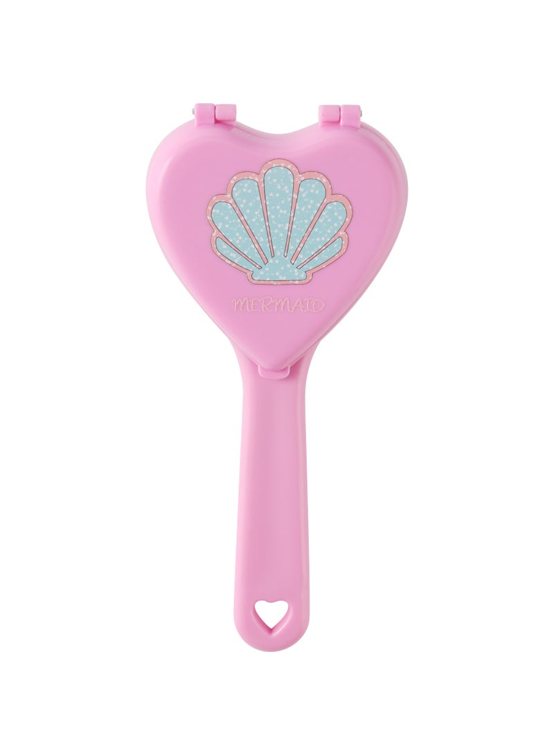 Glitters GLITTERS® 2 in 1 Hairbrush with Mirror, Strong & Flexible Bristles, Ideal For Men & Women, All Hair Types - Image 3