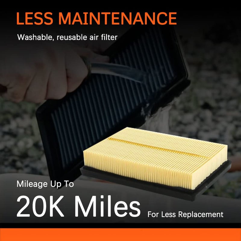 KEDAKEJI Air Filter, (CA11426) Engine Air Filter Compatible with Toyota: Prius (2016-2021), Prius AWD-E (2019-2021), Prius C (2012-2019), Prius Prime (2017-2021), Corolla Hybrid LE (2020-2021) OE#17801-21060 - Image 3
