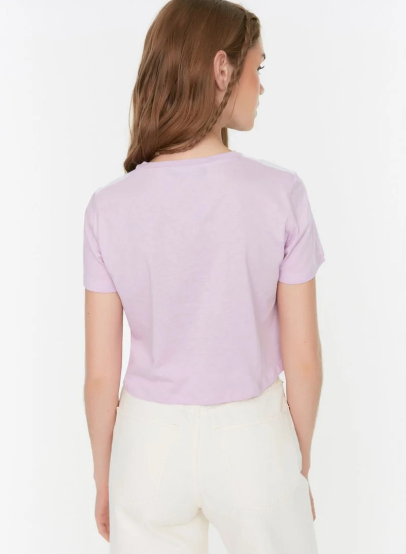 trendyol Crew Neck Graphic T-Shirt