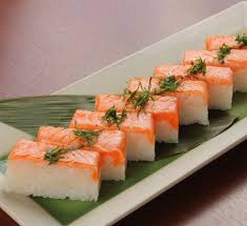 JapanBargain, Sushi Press Maker Rectangular Wooden Oshizushi Box Sushi Mold Oshizushihako, 8.5 inch x 2.75 inch - Image 3