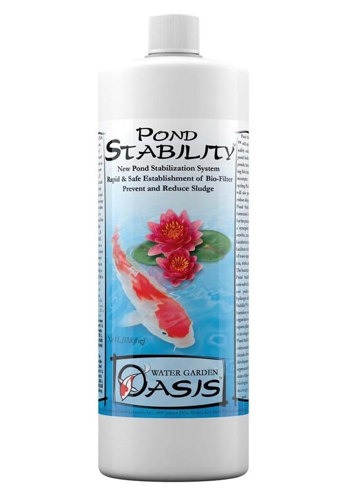 Seachem Pond Stability 1L - Rapid Biofilter Establishment and Sludge Reduction for Ponds - Image 1