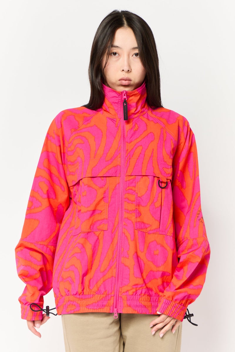 Adidas جاكيت رياضي خارجي للنساء من أديداس × ستيلا مكارتني، متعدد الألوان - Image 1