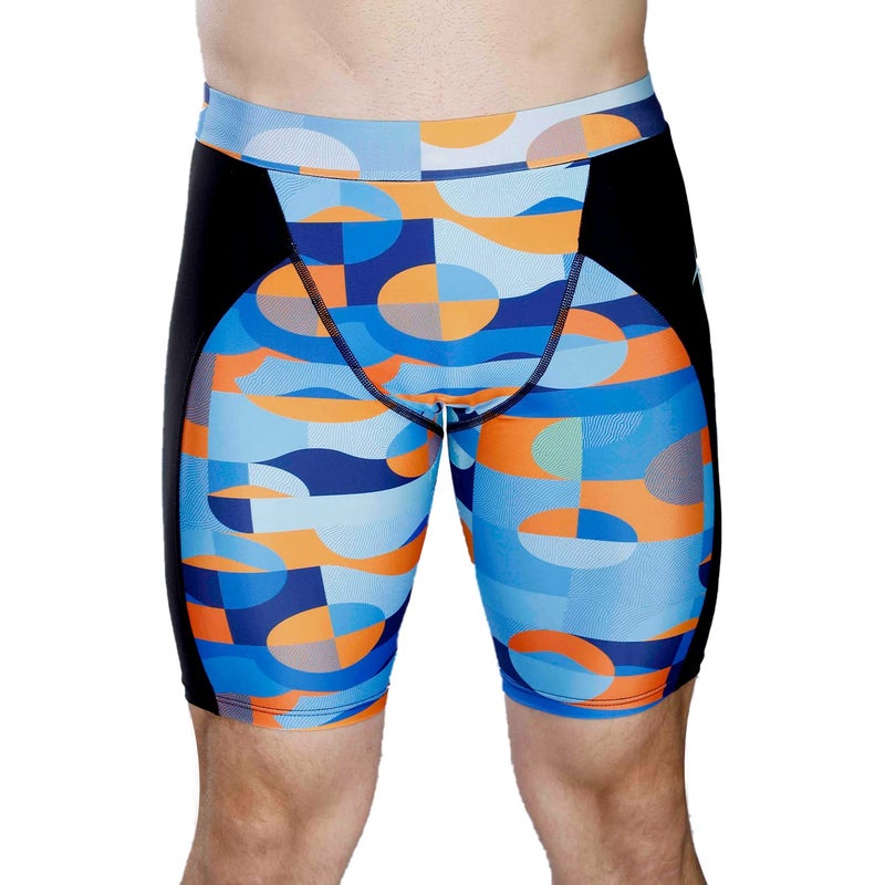 AIRAVAT Swimming Jammer, Swim Wear, 1511 Orca Swimming Short for Men, Quick Drying, Swimming Costume for Men (XL, Blue) - Image 2